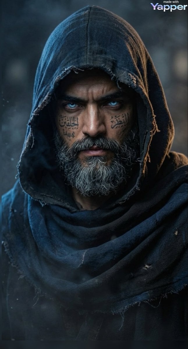 Cinematic Portrait of a Mysterious Hooded Warrior