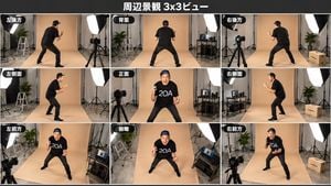 Consistent 3x3 Studio View Sheet