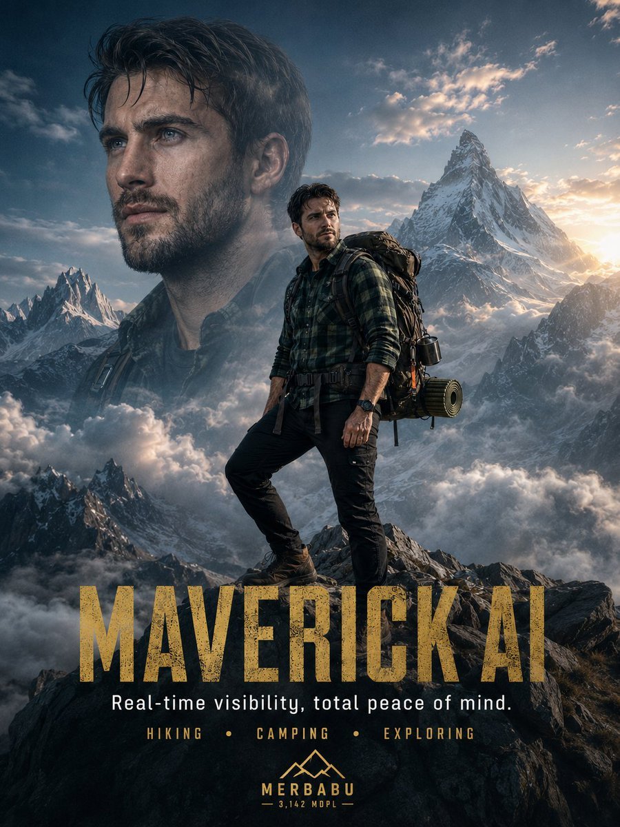 Himalayan Hiker Adventure Poster