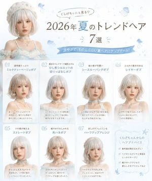 2026 Summer Hair Style Trend Post