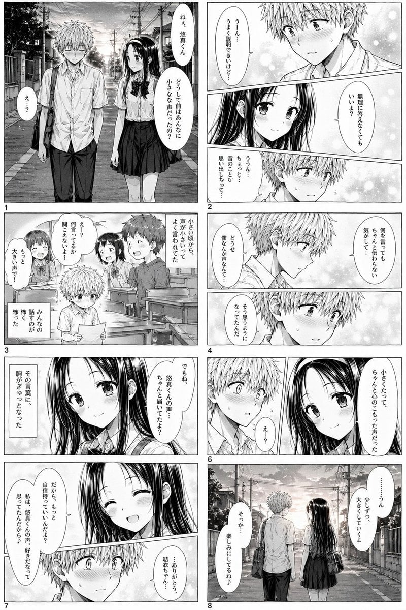 Romantic School Manga Page