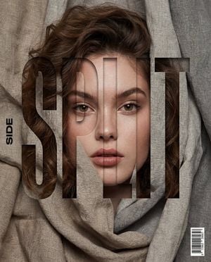 Typography Fabric Poster Template