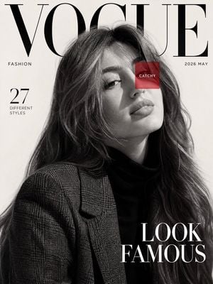 Vogue Magazine Cover Editorial
