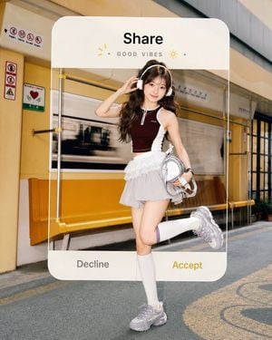 Subway Good Vibes App Card Portrait