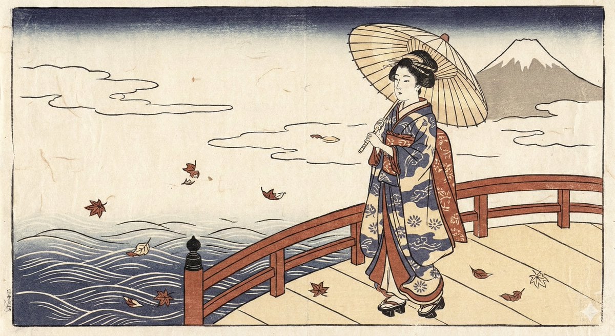 Japanese Folk Art Prompt