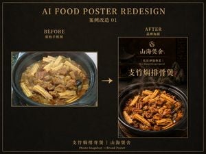 Branded Food Photo Transformation