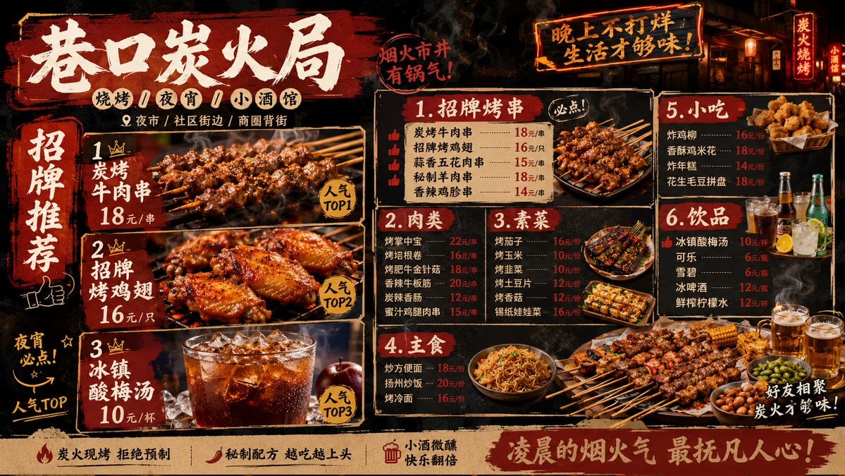 Professional Restaurant Menu Design