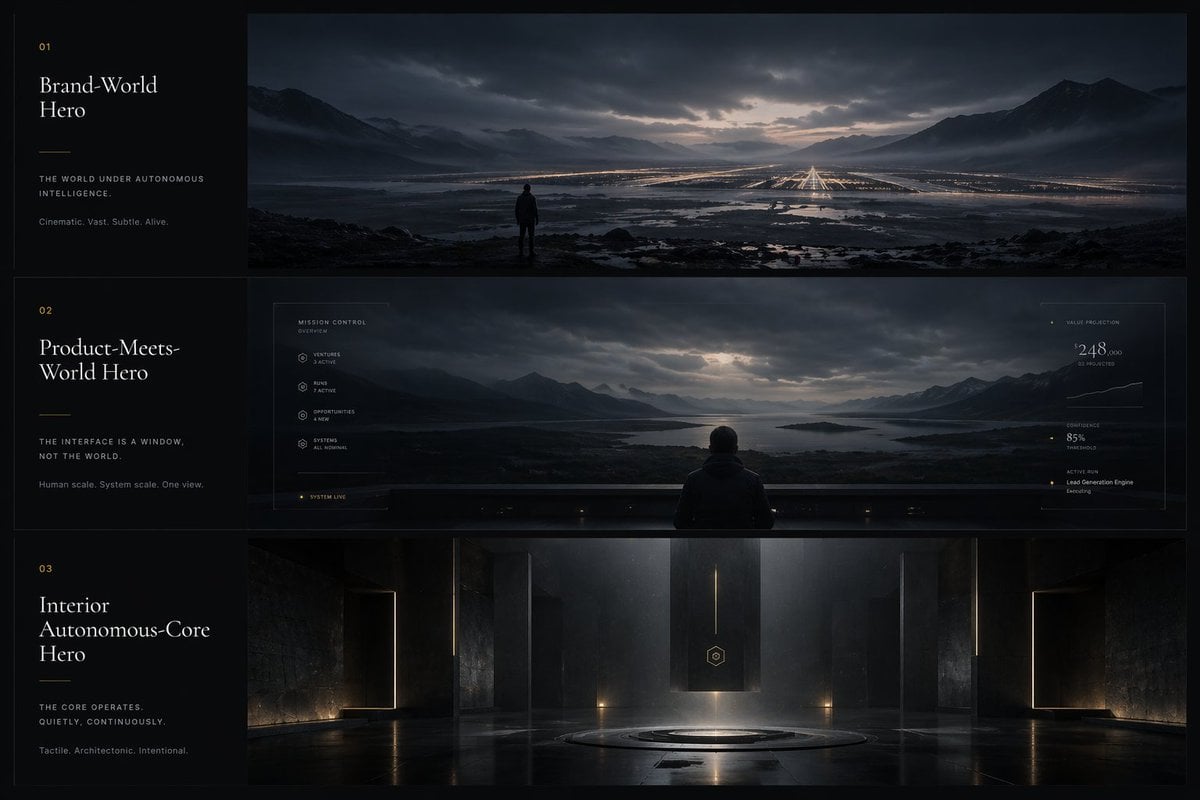 Cinematic Autonomous AI Mood Board