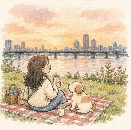 Cozy Watercolor Anime Slice of Life
