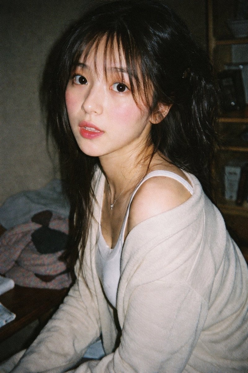 Vintage 35mm Flash Portrait