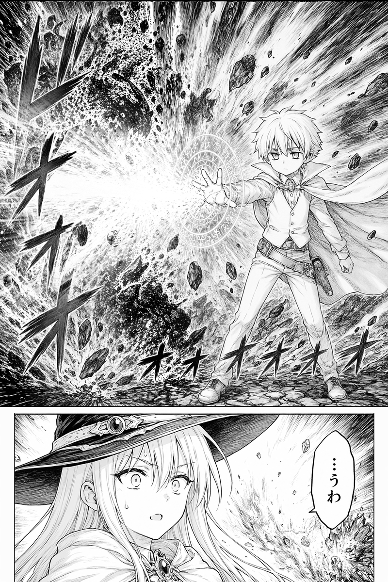 Fantasy Manga Spell Explosion Page