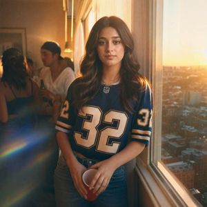 Golden Hour Apartment Jersey Portrait