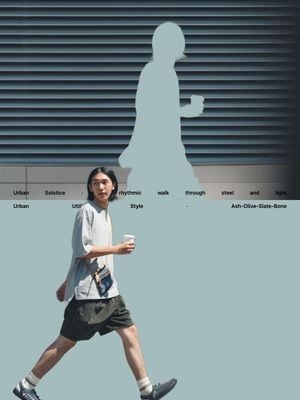 Japanese Minimalist Urban Fashion Campaign