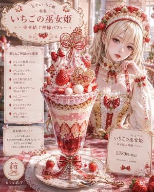 Storybook Fantasy Parfait Illustration