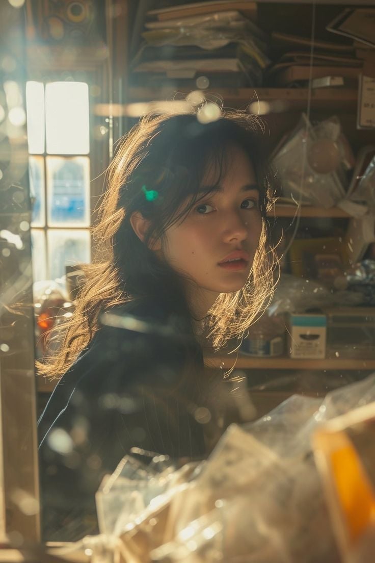Cinematic Profile Portrait Prompt with Backlighting and Bokeh