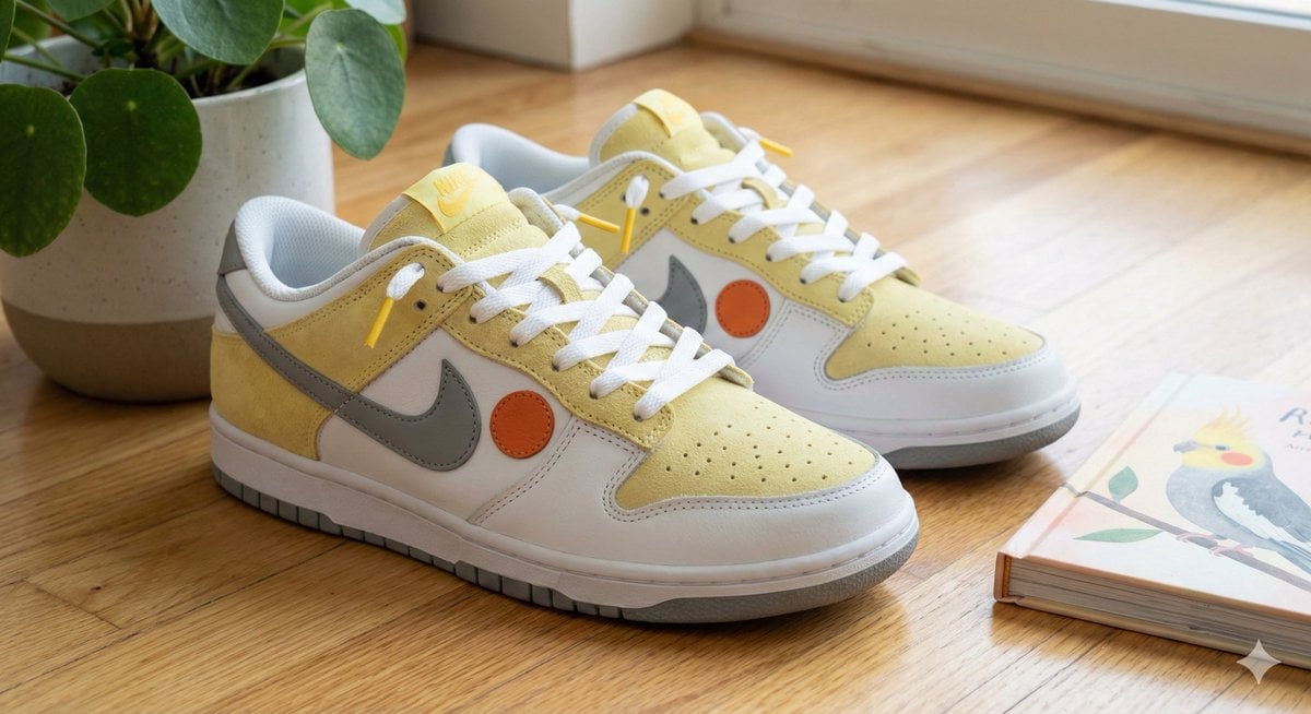 Cockatiel Model Sneakers Generated by Nano Banana Pro