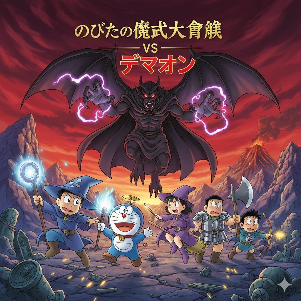 Doraemon Movie Scene Generation