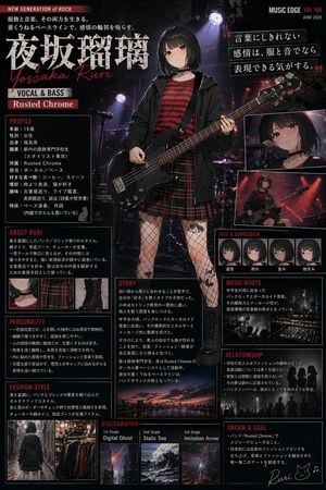 Music Magazine Character Profile