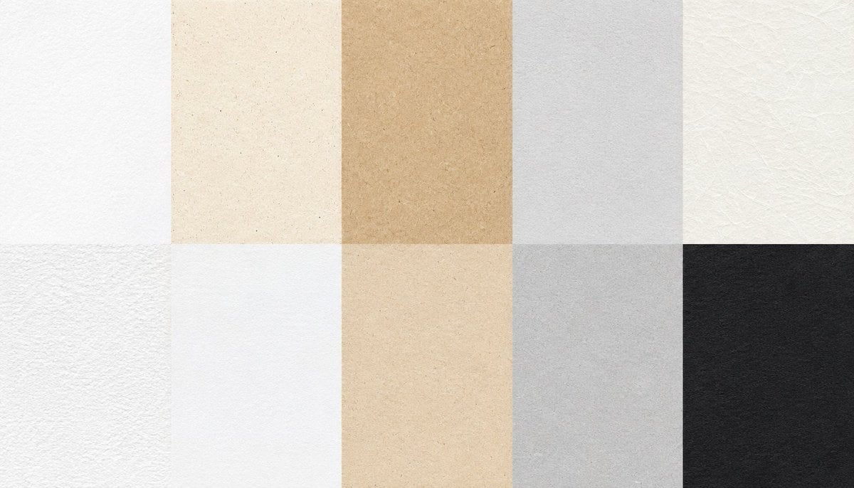 Paper Texture Swatch Grid