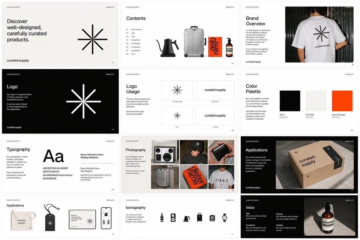 Brand Kit Design Prompt