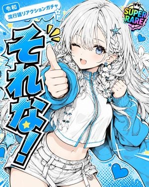 Reiwa Slang Reaction Gacha Card