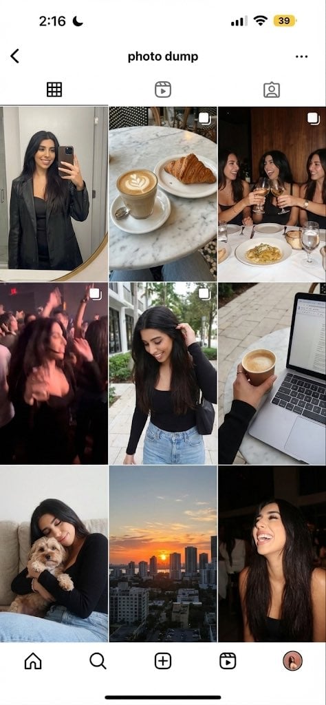 image Instagram-style weekend photo dump