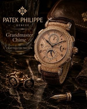 Luxury Grandmaster Chime Watch Ad