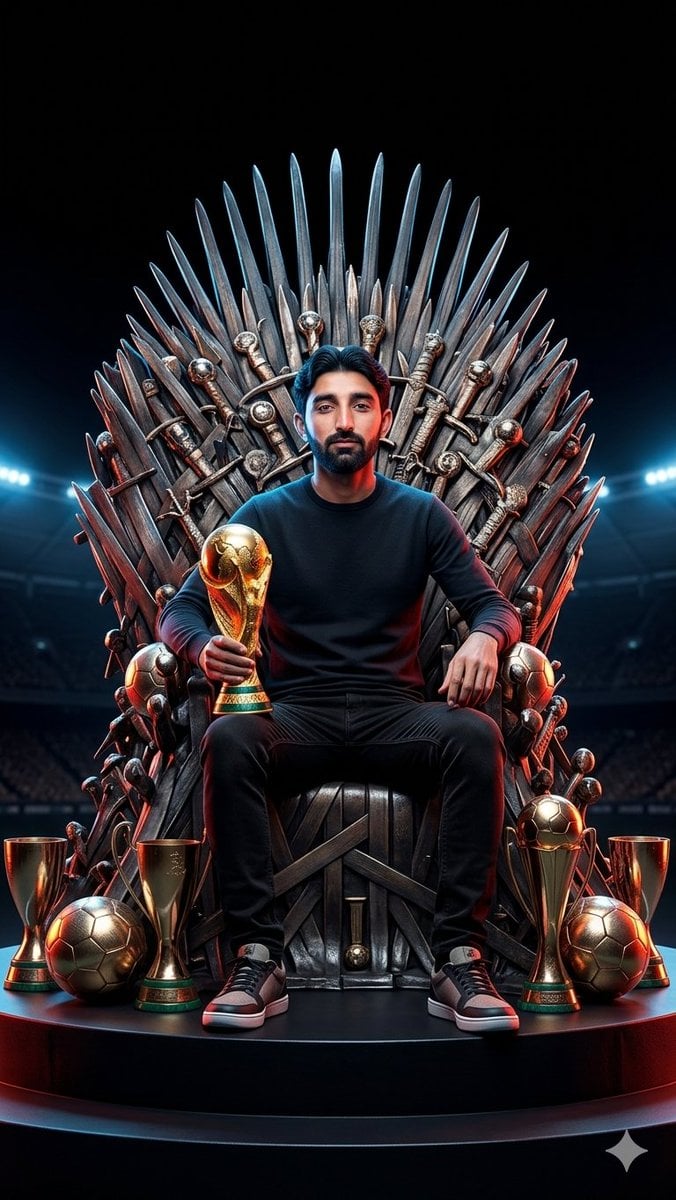 World Cup Throne Portrait