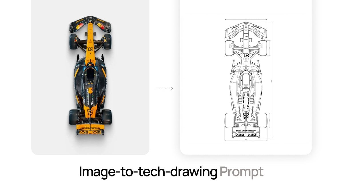 Nano Banana Prompt for Image-to-Tech-Drawing
