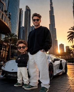 Dubai Luxury Lifestyle Portrait