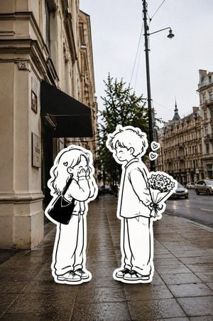 Anime Sticker Photo Overlay