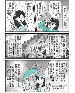 Japanese Sunscreen Manga Explainer