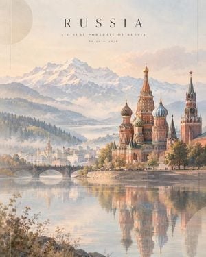 Dreamlike Russia Travel Magazine Cover