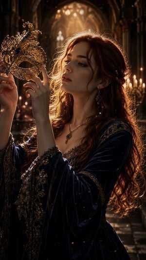 Gothic Cathedral Fantasy Portrait