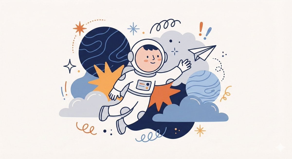 Whimsical Flat Illustration Generator