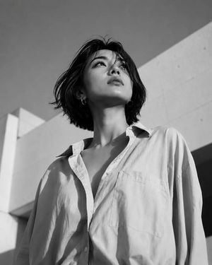 Low-Angle Fashion Lookbook Style