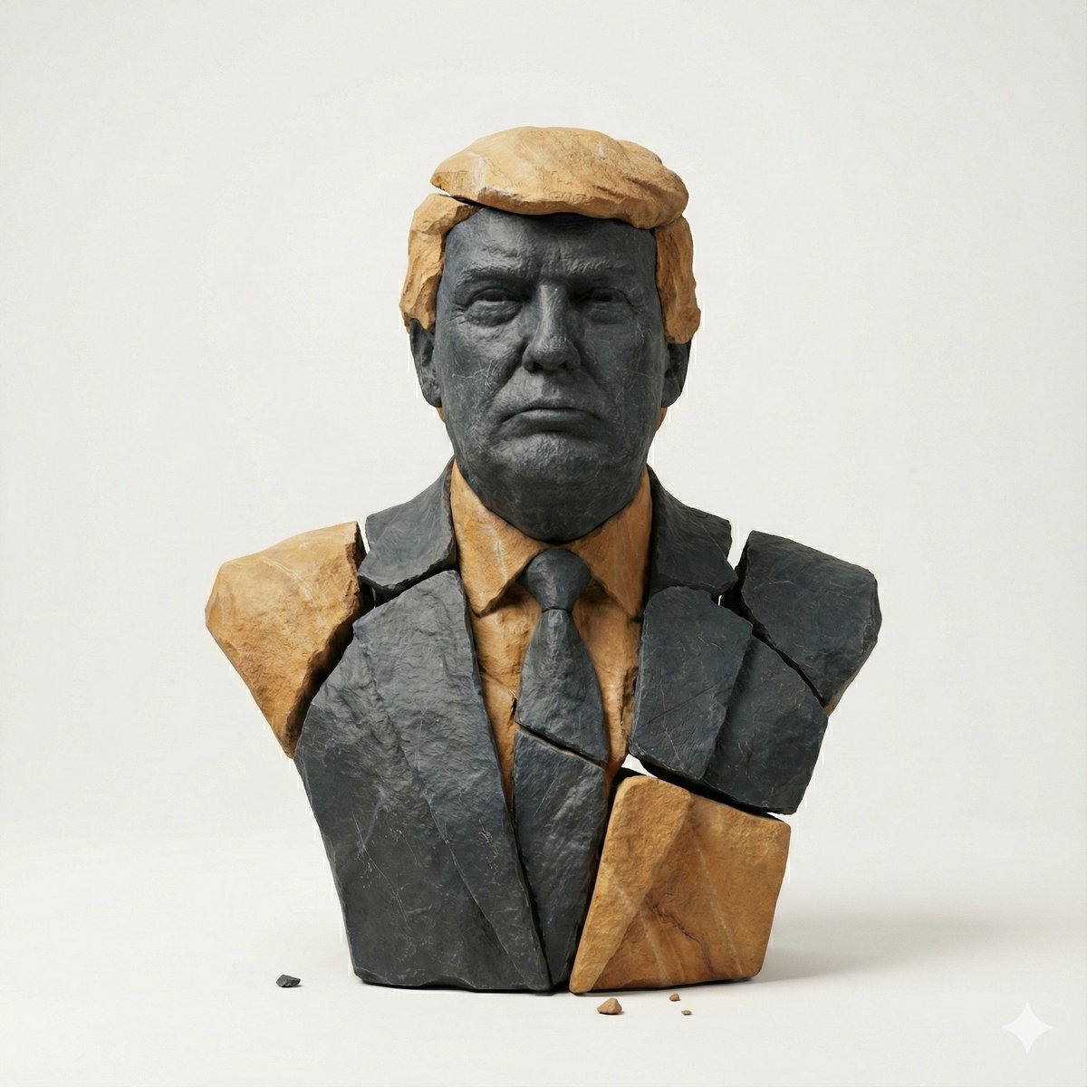 Image-to-Image Style Transfer: Fragmented Stone Sculpture