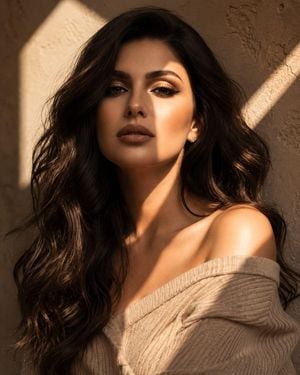 Golden Hour Editorial Fashion Portrait
