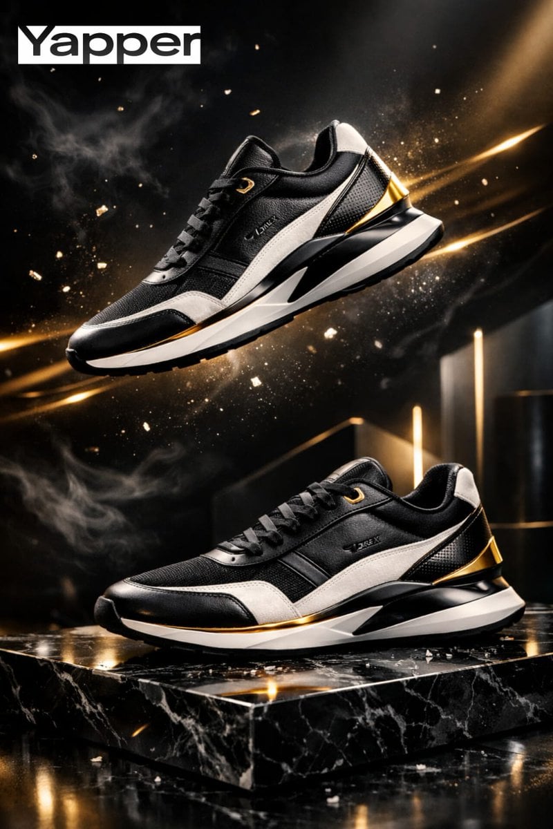 Luxury Sneaker Advertisement Photography