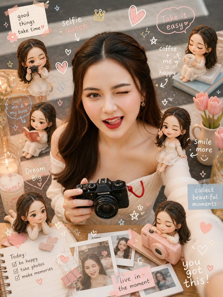 Cozy Scrapbook Image Transformation