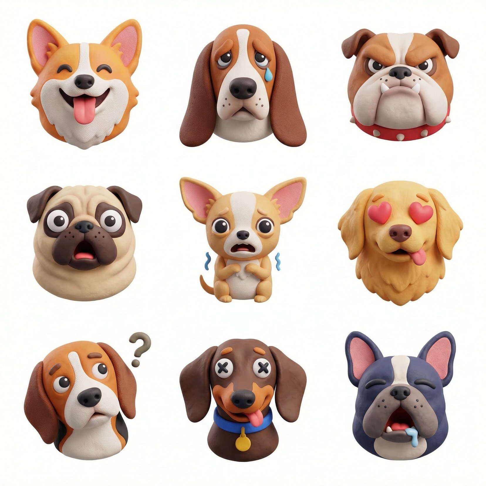 Collection of icons representing, they belong together as a single theme