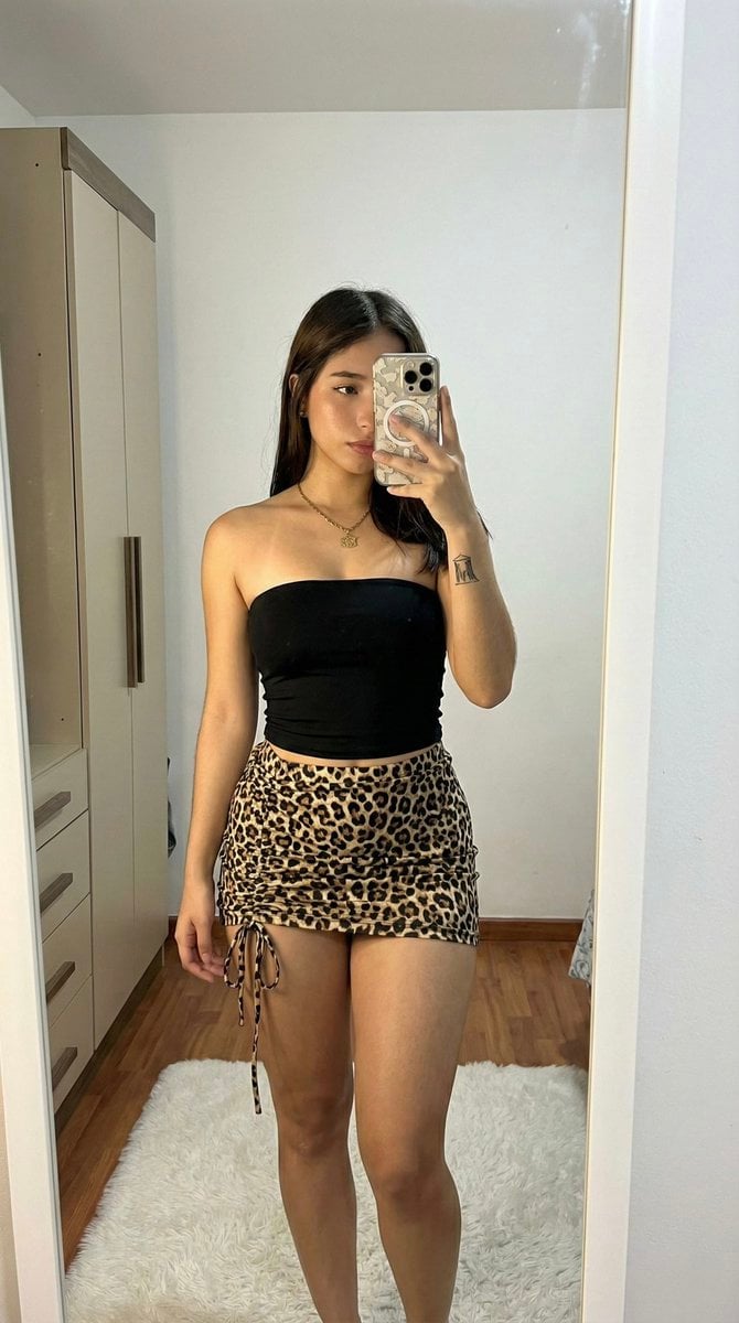 Raw High-Contrast Mirror Selfie (iPhone Ultra-Wide)