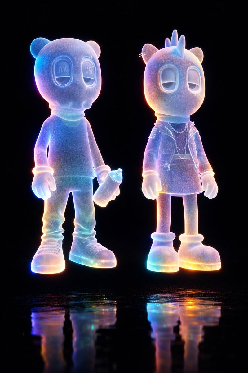 Holographic Character Generation Prompt