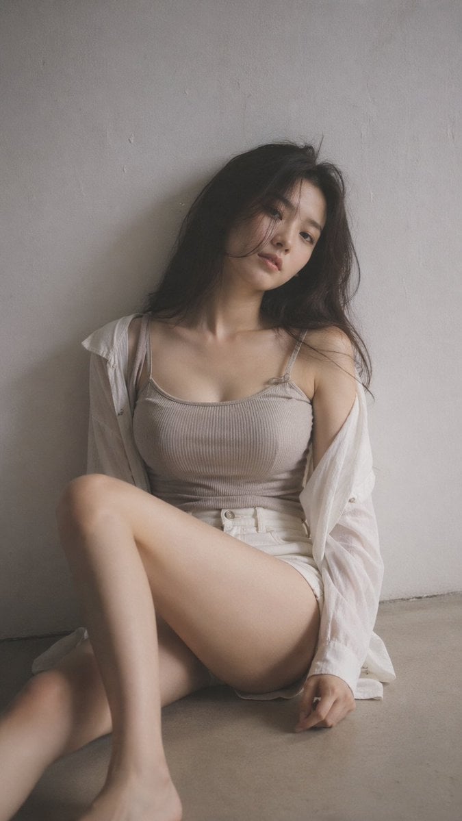 Intimate Editorial Korean Portrait