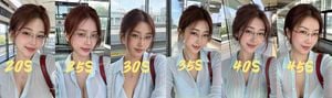 Character Aging Consistency Test