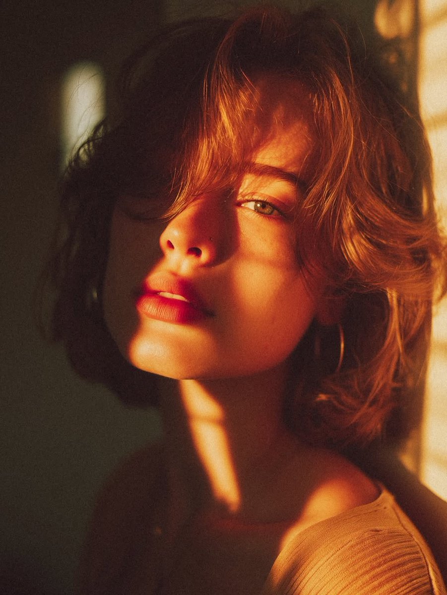 Cinematic Golden Hour Portrait