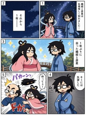 Tanabata Reunion Manga Page