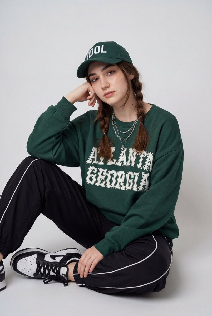 Streetwear Fashion Editorial Studio Portrait Prompt