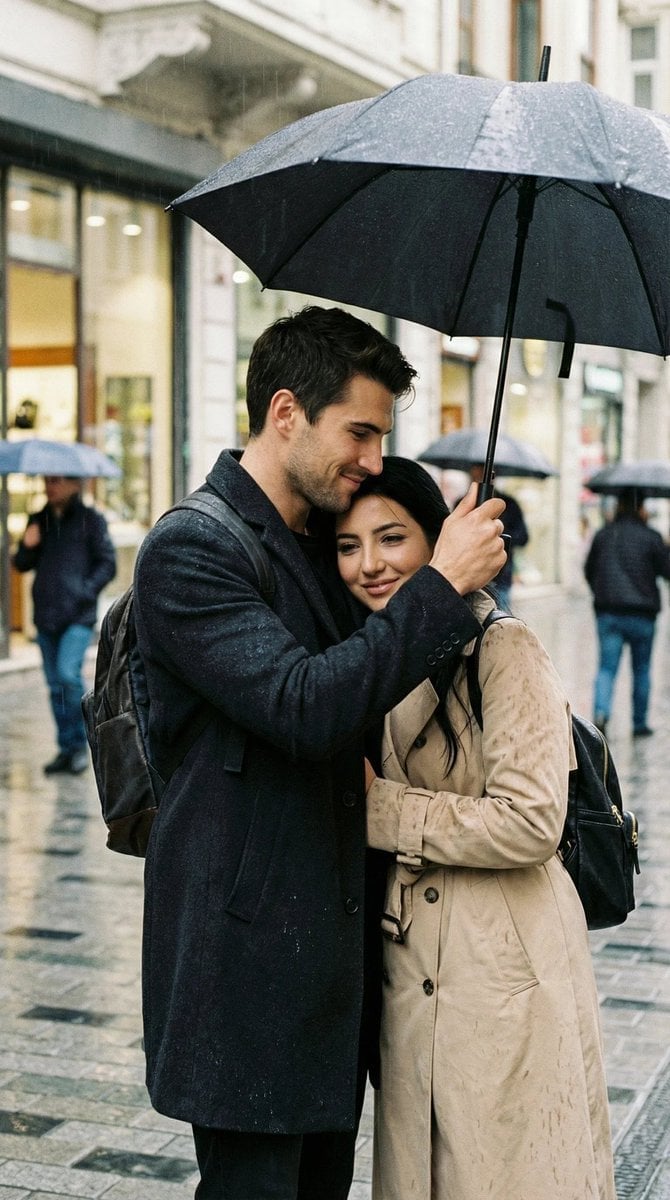 Photoreal Candid Street Romance in Istanbul Prompt