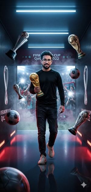 World Cup Victory Tunnel Scene